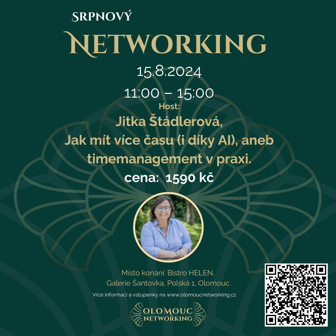 Srpnový networking 15.8.2024