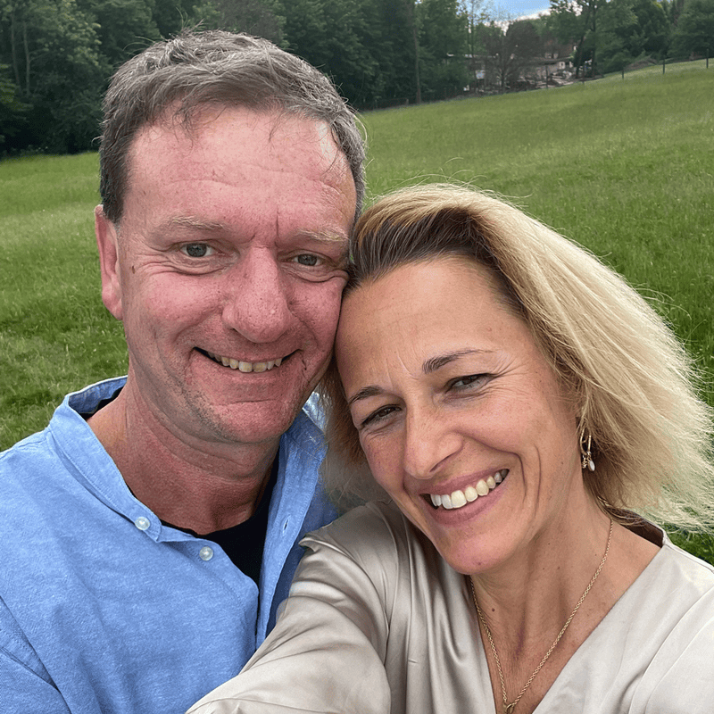 Silvie Tomanová a Petr Moos