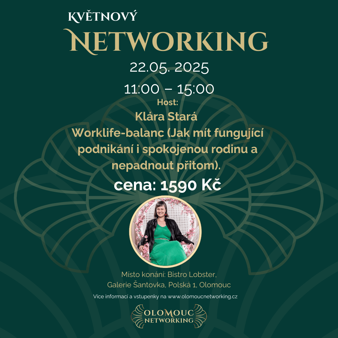 Networking 22.5.2025 s Klárou Starou