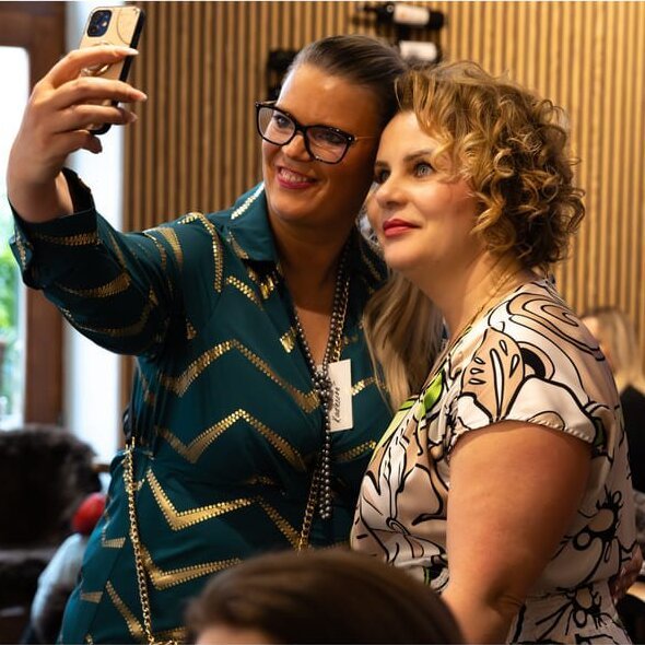 Marta Hlávková Vydrová a Monika Kadlecová